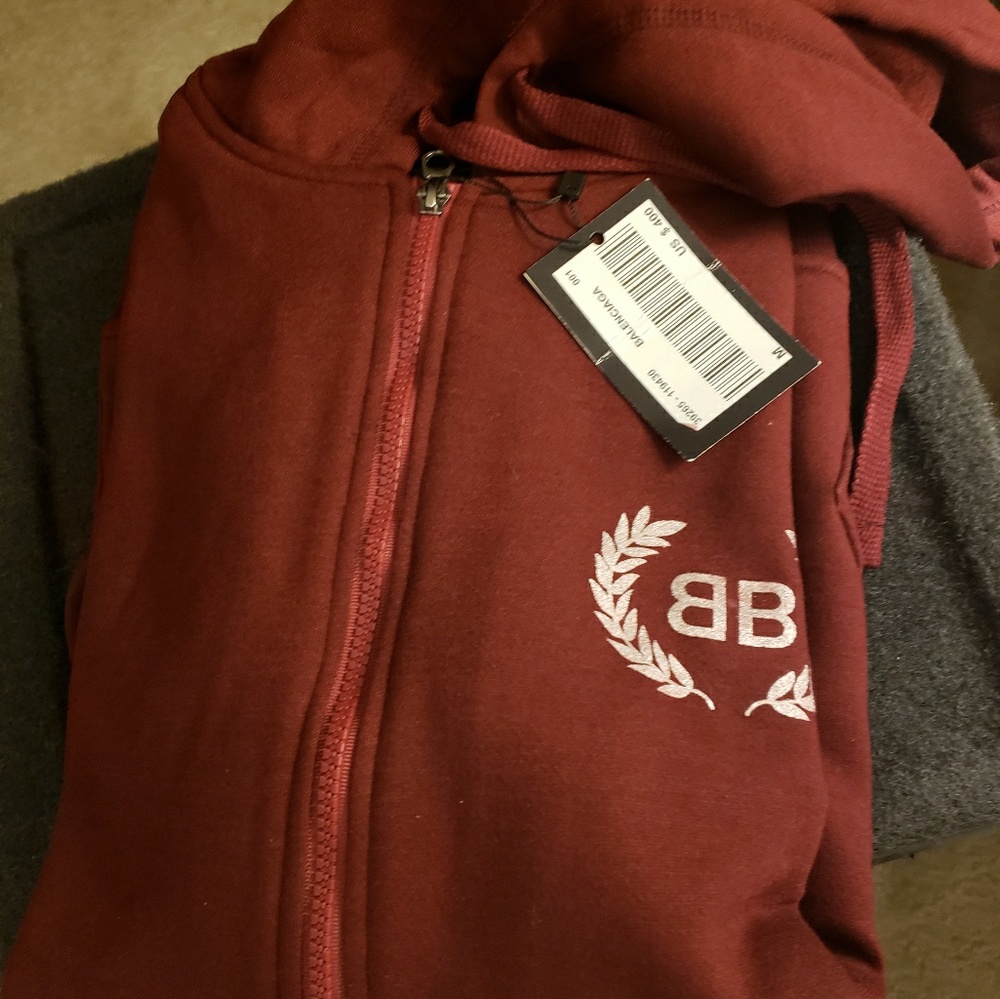 Men's Balenciaga jogger sweatsuit